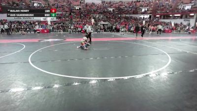 63 lbs Cons. Round 4 - Gus Vandenbush, Nicolet Knights Wrestling Club vs Malaki Henry, LAW