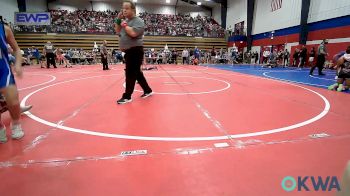 64 lbs Rr Rnd 2 - Aiden Lariscy, Glenpool Warriors vs Karson Hogan, Bristow Youth Wrestling