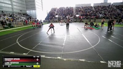 150 lbs Quarterfinal - Niakeem Spann, Las Vegas vs Luke Newman, Coronado