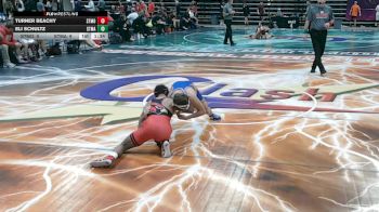 127 lbs Round 3 (4 Team) - Eli Schultz, Saint Michael-Albertville, MN vs Turner Beachy, Staples-Motley, MN