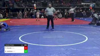 66 lbs Quarterfinal - Fisher Graves, Iowa Elite vs Quentin Jackson, Slyfox Wrestling Academy