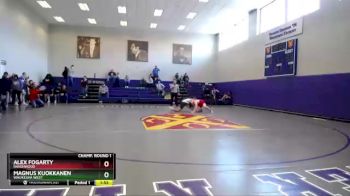 160 lbs Champ. Round 1 - Magnus Kuokkanen, Waukesha West vs Alex Fogarty, Ravenwood