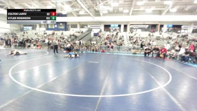 83 lbs Placement (4 Team) - Kyler Robinson, South Central Utah vs Colton Lantz, Idaho 2
