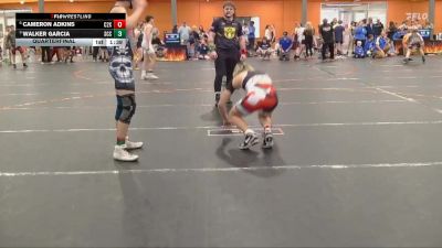 138 lbs Quarterfinal - Walker Garcia, SCSOW vs Cameron Adkins, C2X