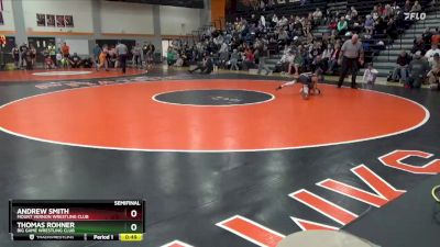 N-5 lbs Semifinal - Thomas Rohner, Big Game Wrestling Club vs Andrew Smith, Mount Vernon Wrestling Club