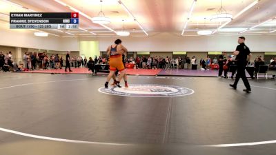 125 lbs Quarters - Ethan Martinez vs Frankie Stevenson, High Desert Wrestling Club