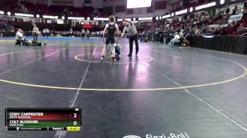 98 lbs Cons. Round 4 - Cody Carpenter, Rocky Mountain vs Colt Buonviri, Middleton