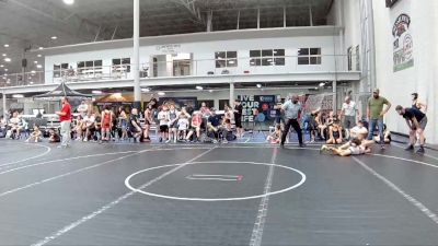 72 lbs Placement (4 Team) - Christian Churchill, RedNose Wrestling vs Gabe Herrera, New England Gold