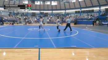 141 lbs 1st Place Match - Evan Rodriguez, Cowley College vs Tyler Misenheimer, Northeast Oklahoma