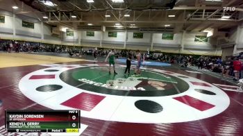 120 lbs Quarterfinal - Kaydin Sorensen, SF Jefferson vs Kendyll Gerry, Moorcroft Mat Masters