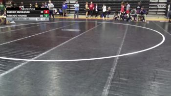 125 lbs Champ. Round 1 - Gunner Musilunas, Keiser University vs Artavus Hughes, Andrew College