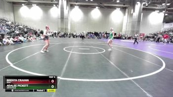 145 lbs Quarterfinal - Brenya Crahan, Nixa vs Adalee Pickett, Smithville