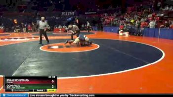 2 lbs Cons. Round 1 - Dom Paul, Oak Lawn (Richards) vs Evan Schiffman, Lemont