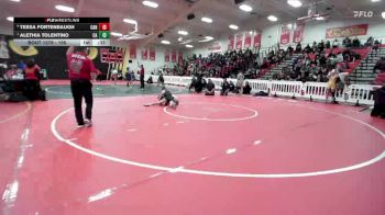 105 lbs Cons. Semi - Alethia Tolentino, Coastal Academy vs Tessa Fortenbaugh, Canyon