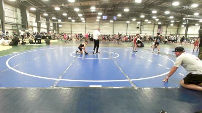 80 lbs Rr Rnd 2 - Jacob Castro, RedNose Wrestling School - MS vs Paeton Miller, Mat Assassins Red - MS