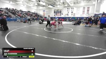 120 lbs Champ. Round 2 - Eva Haakinson, Troy vs Lia Uc, Oxnard