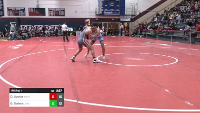174 lbs Rr Rnd 1 - Owen Ayotte, Sacred Heart vs Blake Bahna, Long Island University