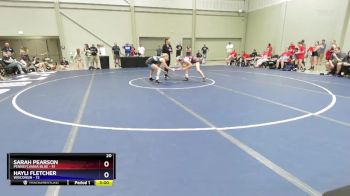 130 lbs Semis & 3rd Wb (16 Team) - Sarah Pearson, Pennsylvania Blue vs Hayli Fletcher, Wisconsin