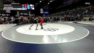 132 lbs Cons. Rd Of 64 - Jaylen Civil, MO vs Adan Magnas, MD