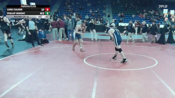 157 lbs Round Of 16 - Luke Calder, Saint John's Prep vs Phillip Wright, Milford NH