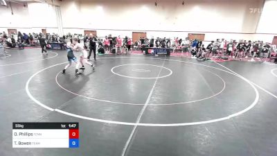 55 kg Cons 32 #2 - Ollie Phillips, Tennessee vs Tucker Bowen, Team Idaho Wrestling Club