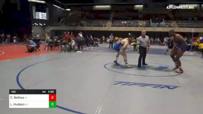 190 lbs Semifinal - Canaan Bethea, De vs Lucas Hudson, De