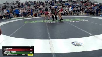 114 lbs Round 5 - Lincoln Rudek, Maple Grove vs Ian Olson, Waconia