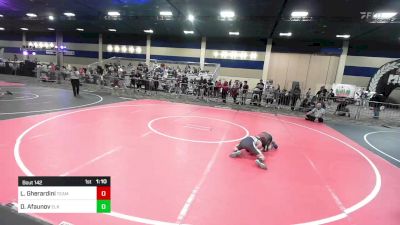 77 lbs Quarterfinal - Landon Gherardini, Team Grand Valley Elite vs Damir Afaunov, Elk Grove Wr Ac