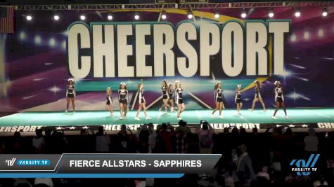 Fierce Allstars - Sapphires [2022 L2.2 Junior - PREP - D2 Day 1] 2022 CHEERSPORT Greensboro State Classic