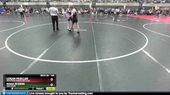 130 lbs Champ. Round 2 - Noah Rudkin, Wisconsin vs Logan Mueller, Mollitium Wrestling Club