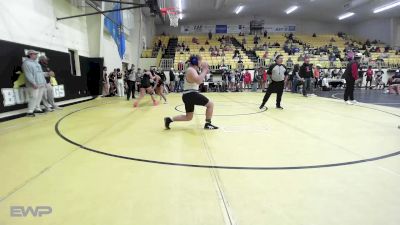 195 lbs Consi Of 8 #2 - Ivan Chelo Garcia, Wagoner vs Zaybel Clark, Miami Wardogs
