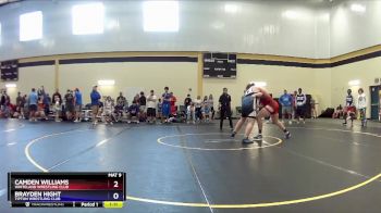 215 lbs Quarterfinal - Camden Williams, Whiteland Wrestling Club vs Brayden Hight, Tipton Wrestling Club