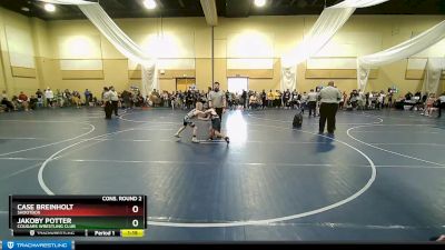 63 lbs Cons. Round 2 - JaKoby Potter, Cougars Wrestling Club vs Case Breinholt, Shootbox