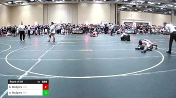 132 lbs Round Of 128 - Kaleb Rodgers, Cats WC vs Aaron Rodgers, Top Dog WC