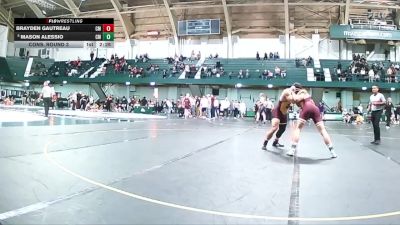 174 lbs Cons. Round 3 - Mason Alessio, Central Michigan vs Brayden Gautreau, Central Michigan