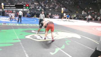 Quarterfinal - Lance Stange, Creighton vs Jayden Loghry, Hitchcock County