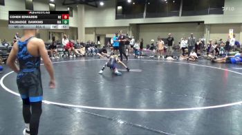 70 lbs Round 5 (6 Team) - Talmadge Dawkins, RWA vs Cohen Edwards, Moyer Elite