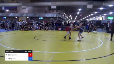 45 kg Cons 4 - Alina Bardoni, Gold Rush Wrestling Academy Northwest vs Owen Parry, Star Valley Wrestling Club