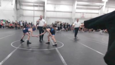 100 lbs Round 4 (8 Team) - Brady Genard, Mat Assassins Black vs Braden Laroche, CTWHALE Green