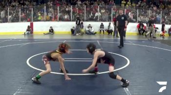 49 lbs Semifinal - Garrett Precious, Lowell WC vs Brady Radford, NBWC