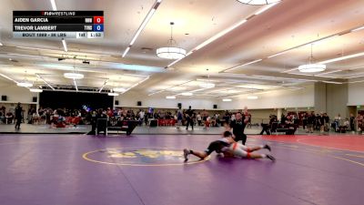 113 lbs Cons. Sub-semis - Aiden Garcia, Rough House Wrestling vs Trevor Lambert, Temecula Valley High School Wrestling