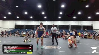 145 lbs Semis & 1st Wrestleback (8 Team) - Riley Burnham, Bad Bass vs Conner Lambert, The Dirty Merkles