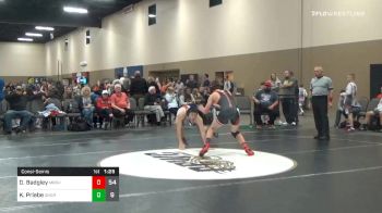 155 lbs Consolation - Derek Badgley, Kansas Marshals vs Kyle Priebe, Ohio Natl Gray