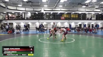165 lbs 3rd Place Match - Daniel Gunlogson, Chicago vs Jovanni Greco, Ohio Northern