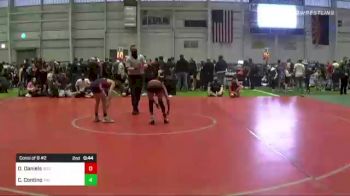 86 lbs Consi Of 8 #2 - Andrew Kapec, Wyoming Seminary vs Jordon Larson, Mat Sense