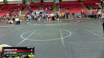 68 lbs Quarterfinal - Cyler Gilmore, G3 vs Jamison Miller, Canton South