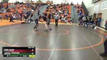 285 lbs Semifinal - Todd Allen, Buckeye (Medina) vs Jaekell Springer, Barberton