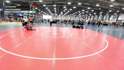 138 lbs Consi Of 16 #2 - Joe Mahoney, CT vs Ivan Kyryianenko, FL