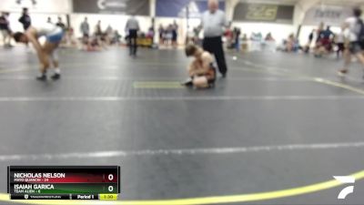 120 lbs Round 3 (6 Team) - Isaiah Garica, Team Alien vs Nicholas Nelson, Mayo Quanchi