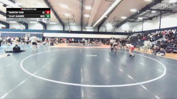 157 lbs Cons. Round 3 - Clay Gainer, Messiah vs Martin Turi, King`s College